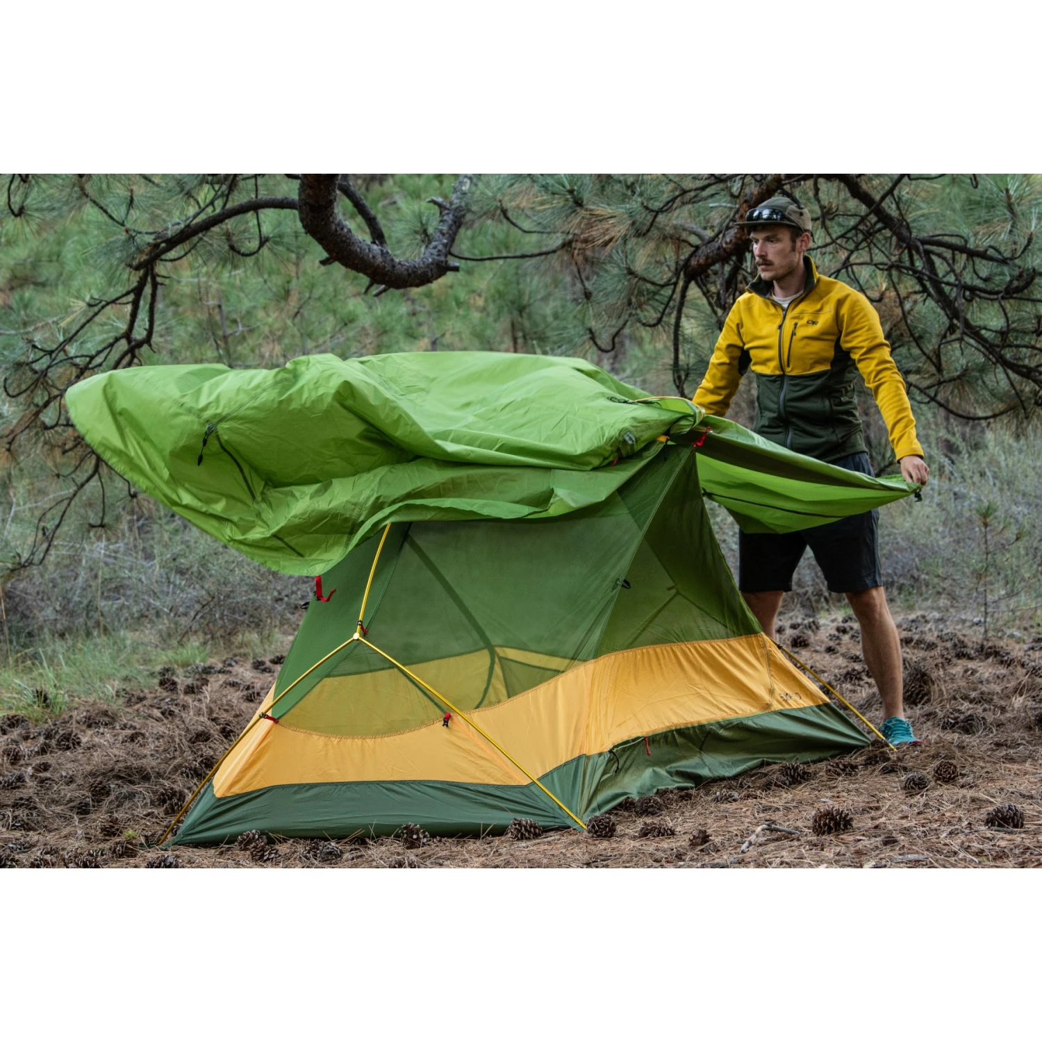 Exped Lyra III Tent - Meadow - Afbeelding 6