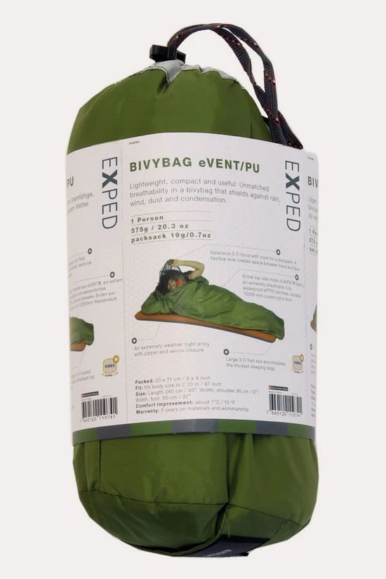 Exped Bivybag VentAir/PU Bivakzak - Afbeelding 8